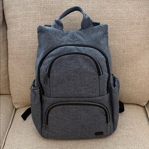 Lug Hatchback Charcoal Backpack, used,without tags #32